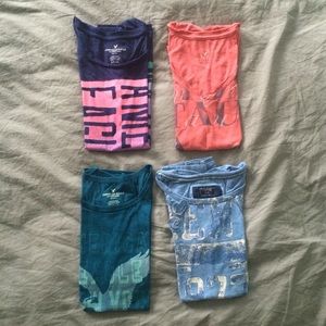 Bundle of 4 American Eagle Tshirts